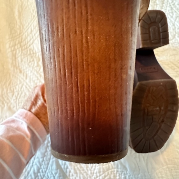 KORKS Brown Leather Clog - Picture 4 of 6